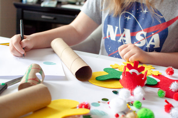 DIY Santa Rocket Ship | Kid Made Modern