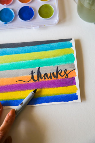 DIY Thank You Cards Step 3