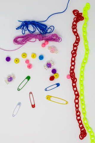Make a Totally Radical 80's Friendship Pin Craft with Safety Pins