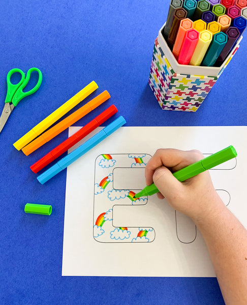 Printable Happy Birthday Poster Diy Kid Made Modern