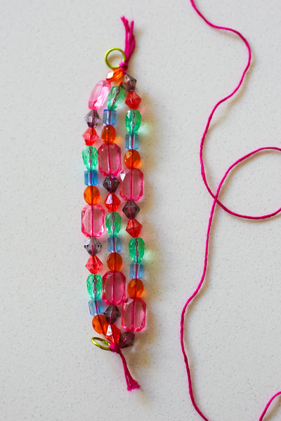 DIY Original Rainbow Color Multi Colored Crystal Earring Or Bracelet