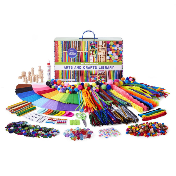 Arts and Crafts Supply Library | Kid Made Modern 