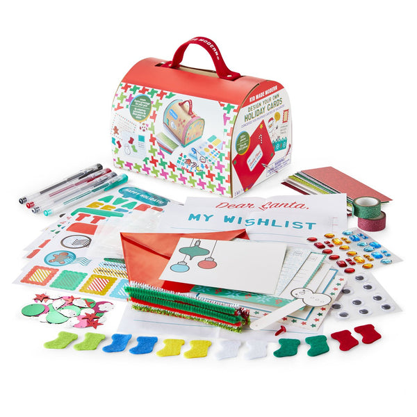 Design Your Own Holiday Cards Craft Kit | Kid Made Modern