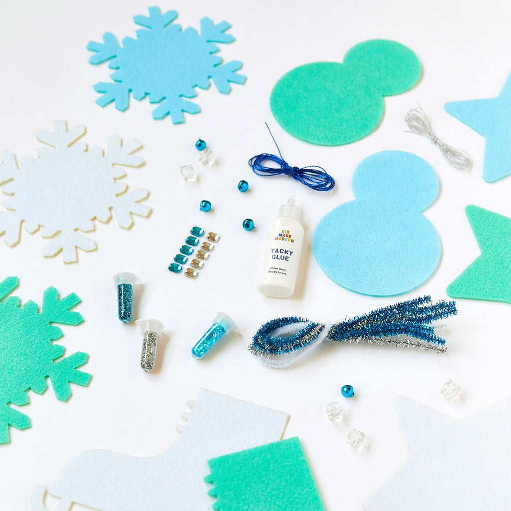 One-of-a-Kind Snowflake Craft