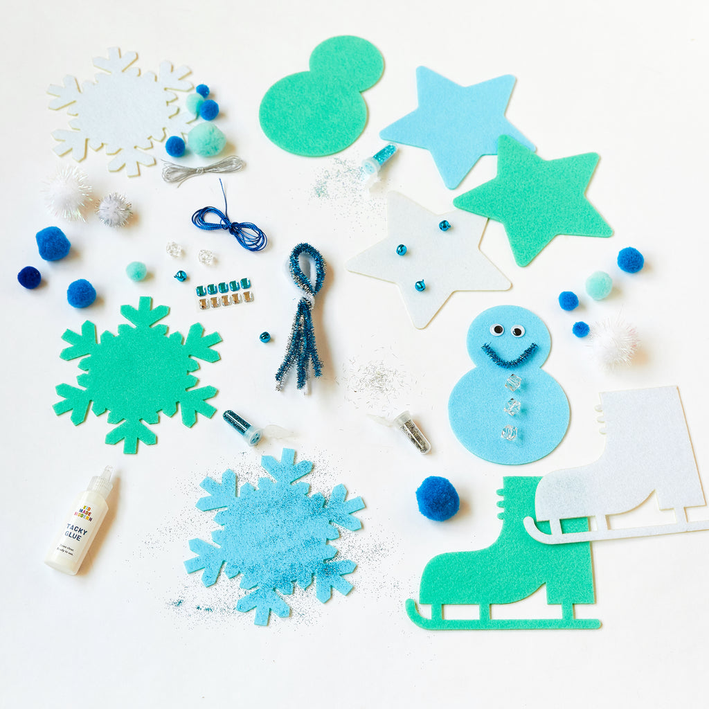 Winter Craft Kit With Tacky Glue