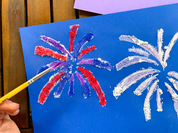 DIY July 4th Fireworks Art | Kid Southgeorgiaveincenters