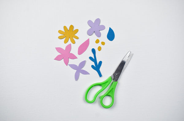 Spring Paper Flower Hanging DIY