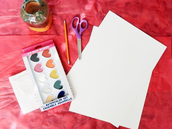 DIY Watercolor Bouquet Painting with 3D Hearts| Kid Southgeorgiaveincenters