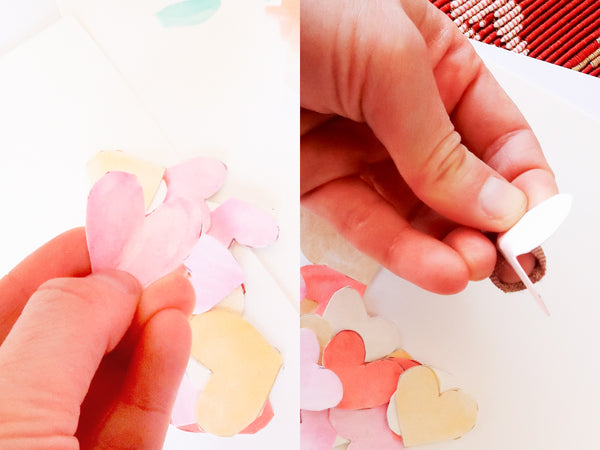 DIY Watercolor Bouquet Painting with 3D Hearts| Kid Southgeorgiaveincenters