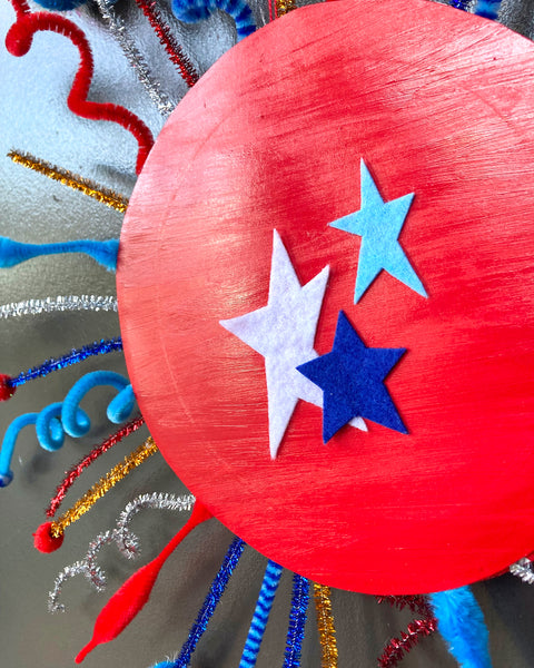 DIY President's Day Wreath | Kid Southgeorgiaveincenters