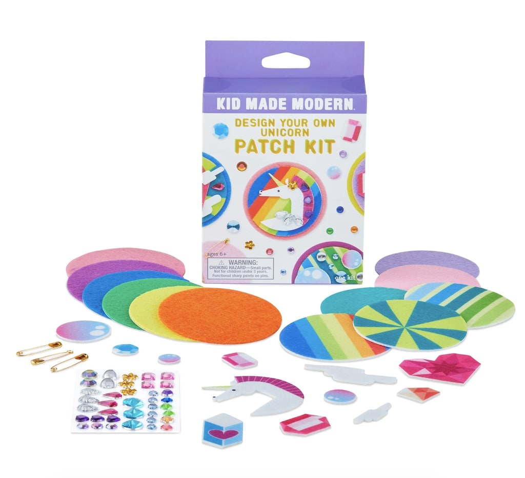 Design your own unicorn patch kit
