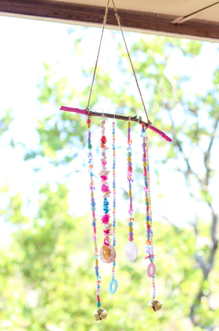 Beach Bash Beaded Wind Chime done