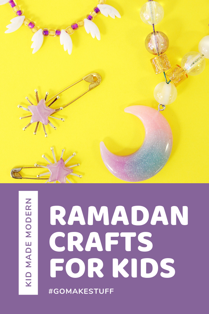 Ramadan Jewelry Craft for Kids by Kid Made Modern