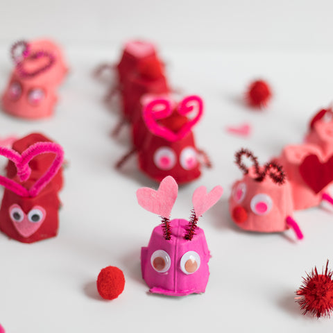 Adorable Fuzzy Love Bugs Valentines Day Craft for Kids - A Little Pinch of  Perfect
