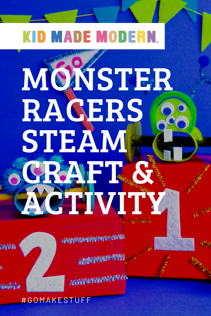 Monster racers STEAM activity