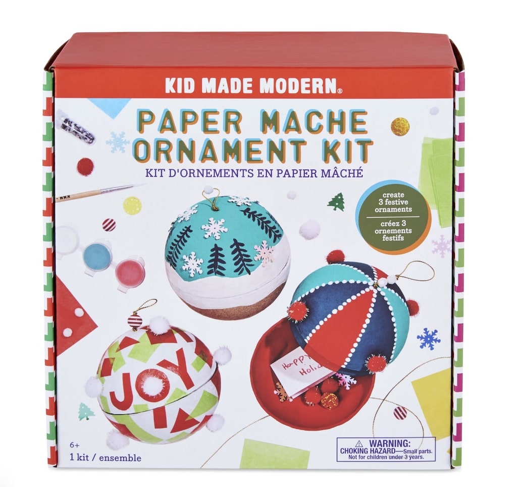 Paper mache ornament kit