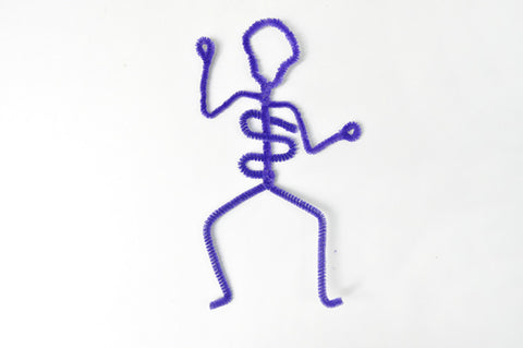 Pipe Cleaner Skeletons Done 1