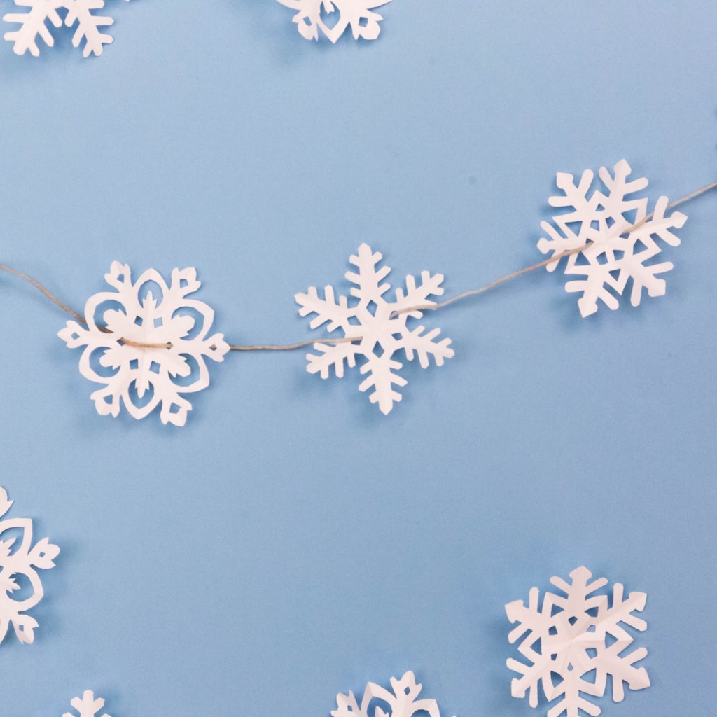 Snowflake decorations