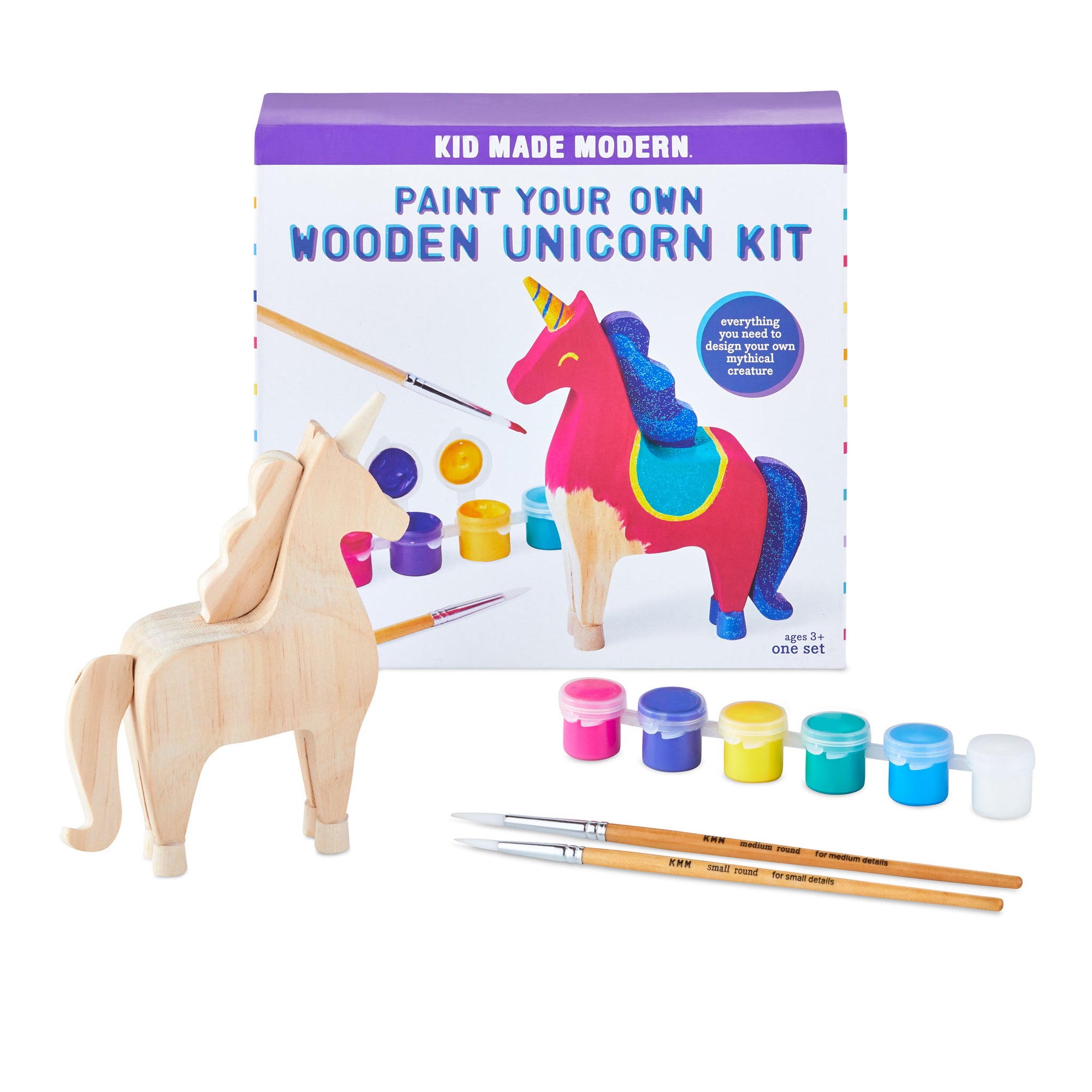Paint Your Own Wooden Unicorn Kit Large