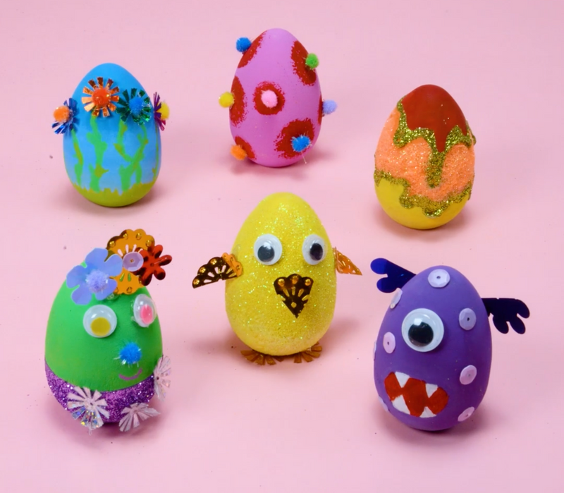 tirsdag bekymre travl Egg Painting Party Craft Kit – Kid Made Modern