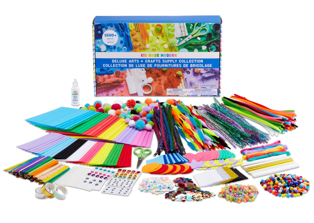 Arts and Crafts for Kids, 2200+ Piece Craft Kit Library in a Box for Kids  Age 4 5 6 7 8 9 10 11 & 12 Year Old Boys & Girls, Crafting Supplies Set