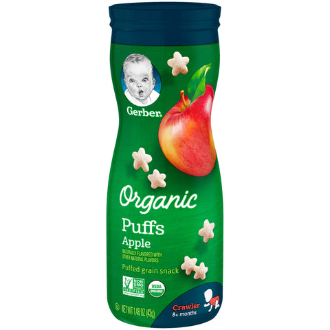 gerber organic puffs