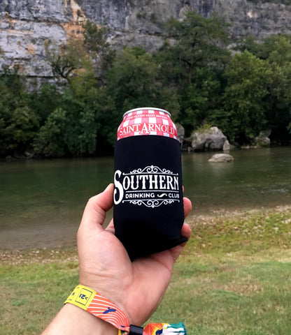Drinking on the Guadalupe River