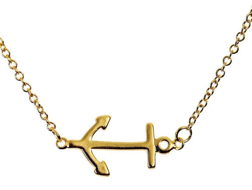 Soul on Fire Anchor Necklace