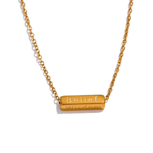 The Reminder Necklace Gold