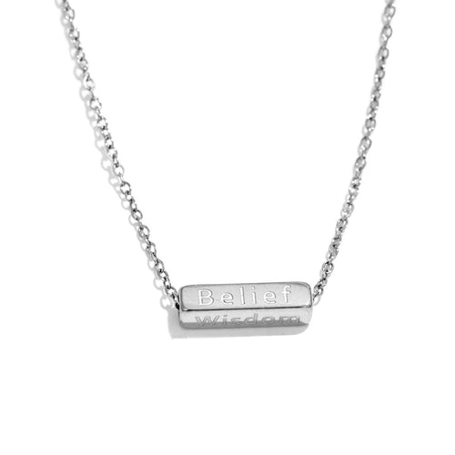 The Reminder Necklace Silver