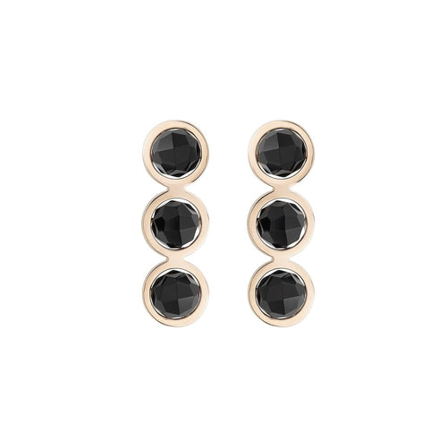 The R.O.D Black Onyx Studs 18K Gold