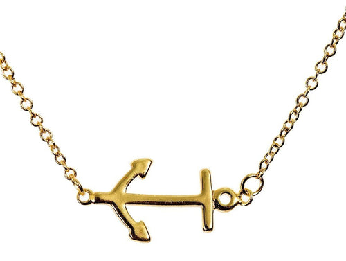 The Soul on Fire Anchor Necklace