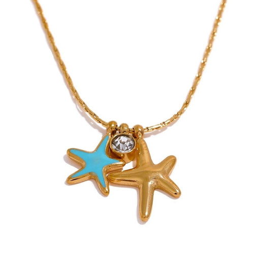 The Starfish Pendent Necklace