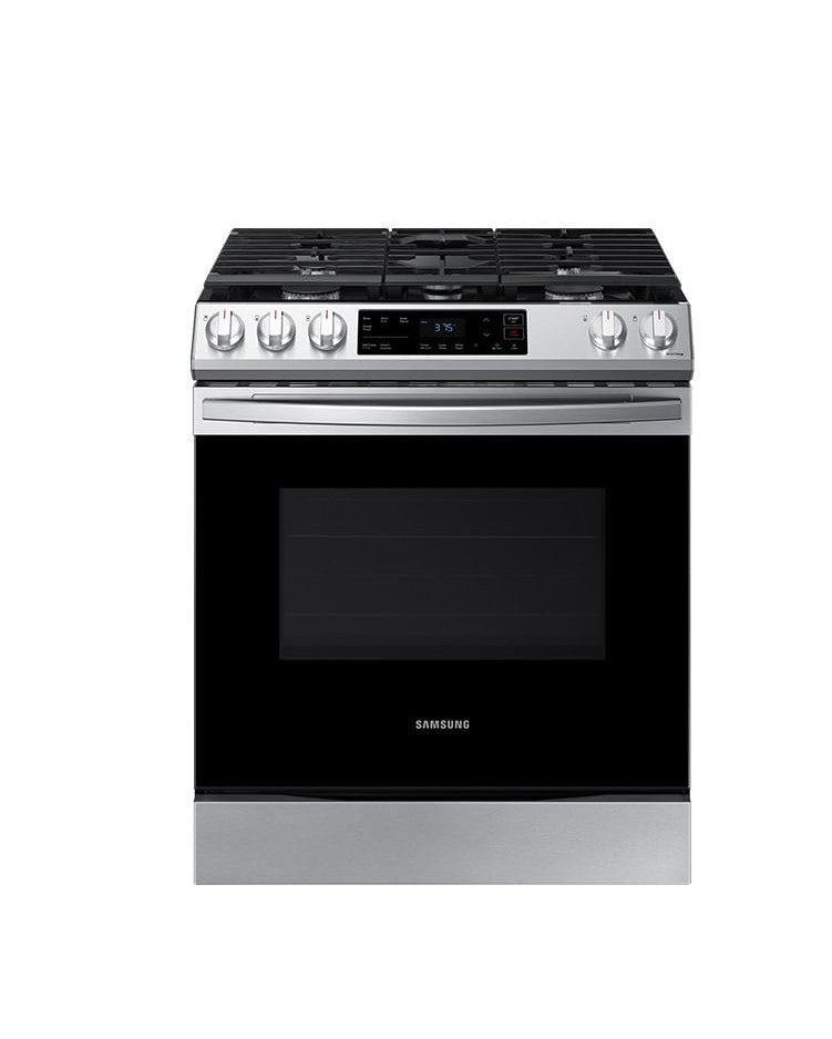 Samsung 6.3 Cu. ft. Slide-in Electric Range with Air Fry, Stainless Steel - NE63T8511SS