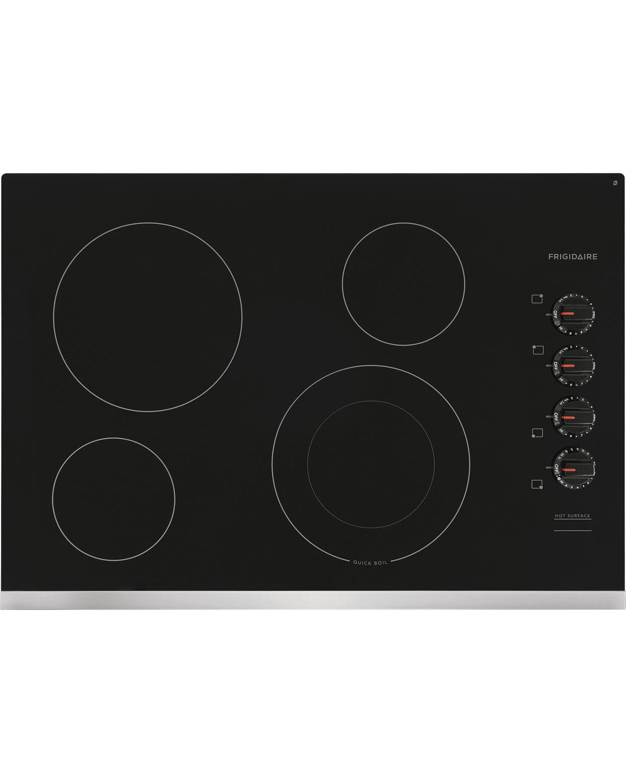 Frigidaire FPEC3077RF 30 Electric Cooktop with SpacePro™ Bridge Element, Furniture and ApplianceMart