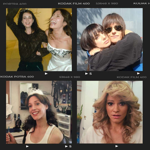 Fun memories collage with The L Word actors having fun, laughing, hugging, smiling and some playfully dressed up