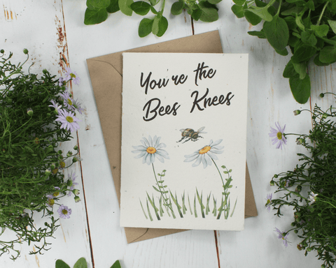 Native flowers seed card from Grennery Lane