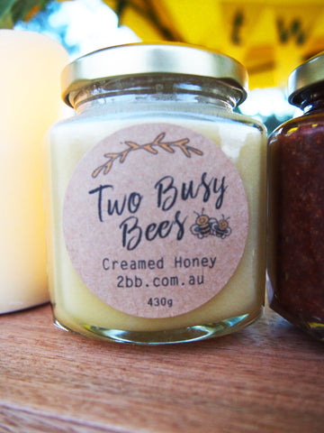 Creamed honey from Two Busy Bess