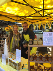 Two Busy Bees Honey at the Farmers Market