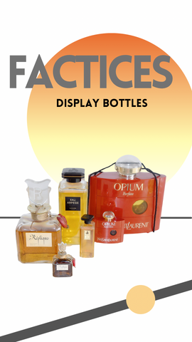 Vintage Factice & Display Dummy Perfume Bottles