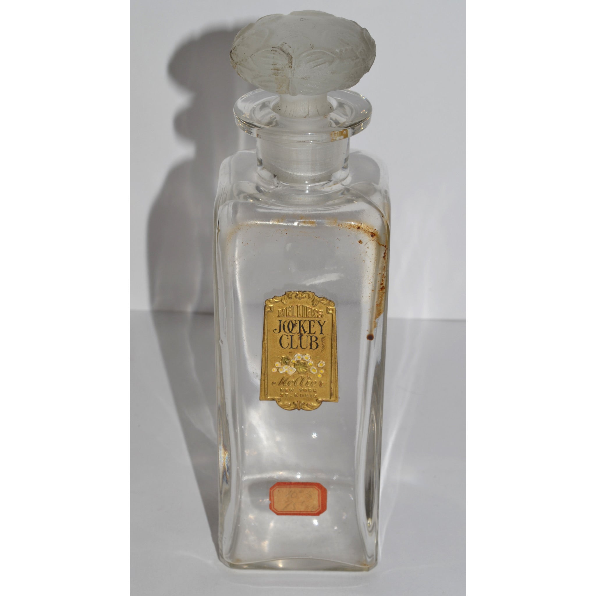 Antique Jockey Club Perfume Bottle By Melliers | Quirky Finds