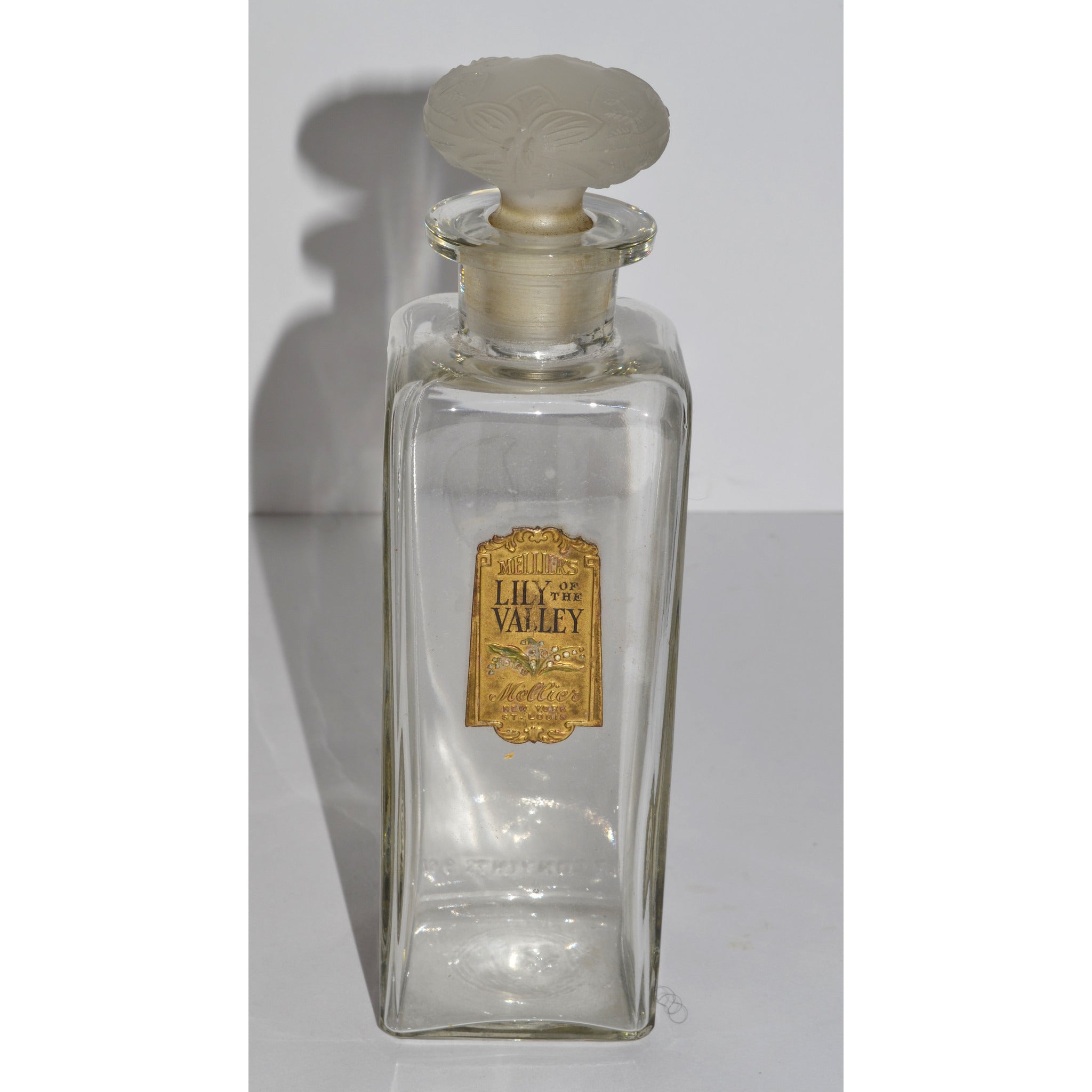Antique Lily of the Valley Perfume Bottle By Mellier | QuirkyFinds