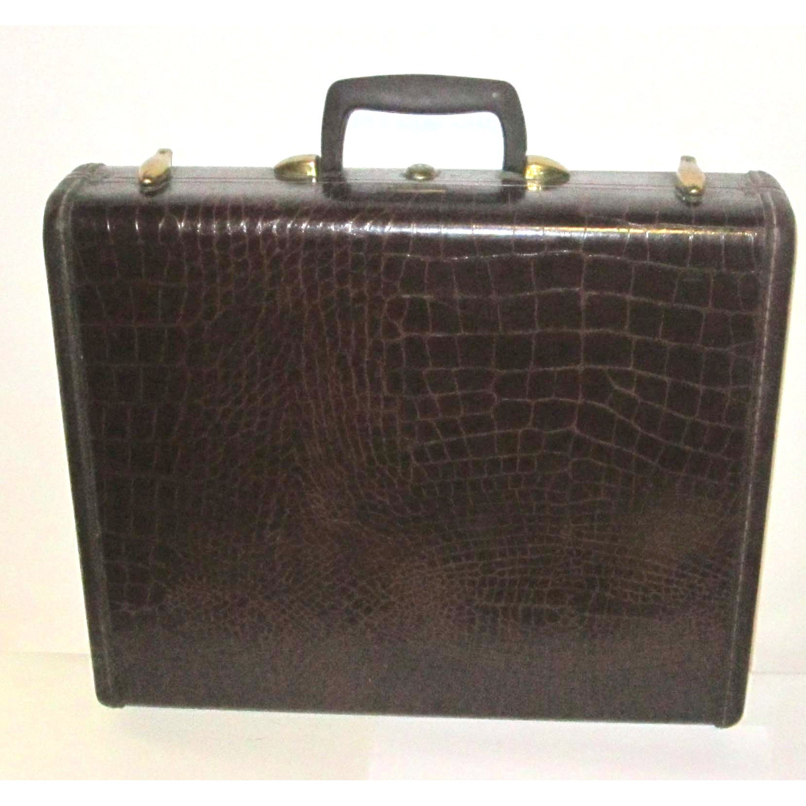 alligator briefcase