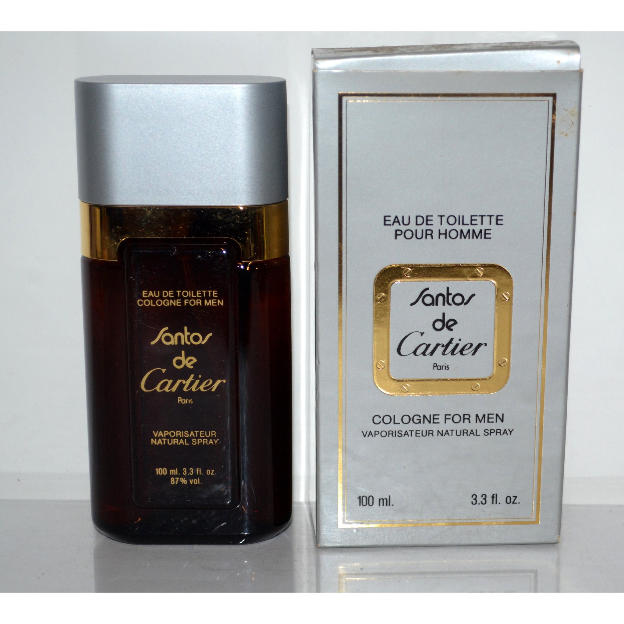 eau de toilette santos de cartier