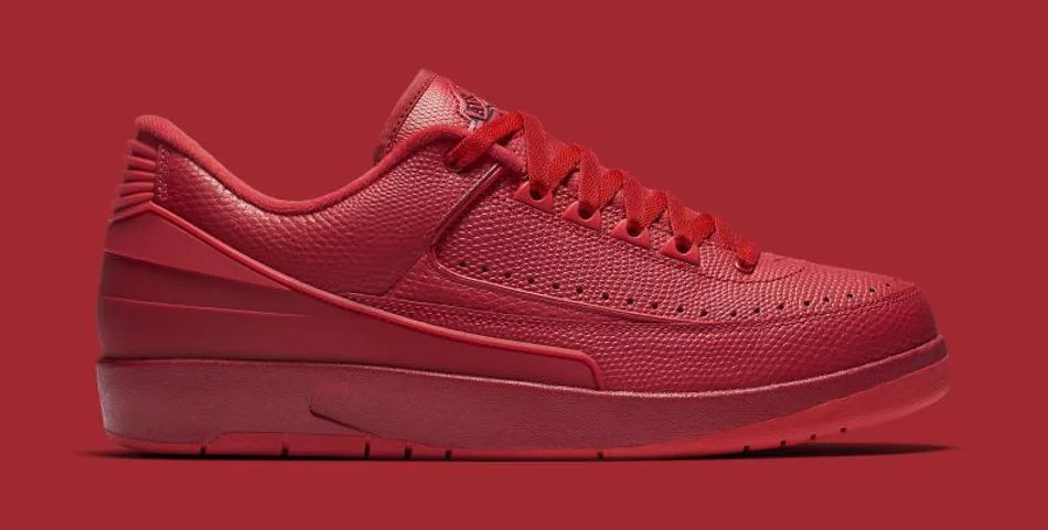 all red jordan 2s