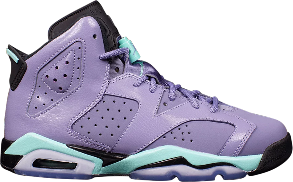 jordan 6 white and purple