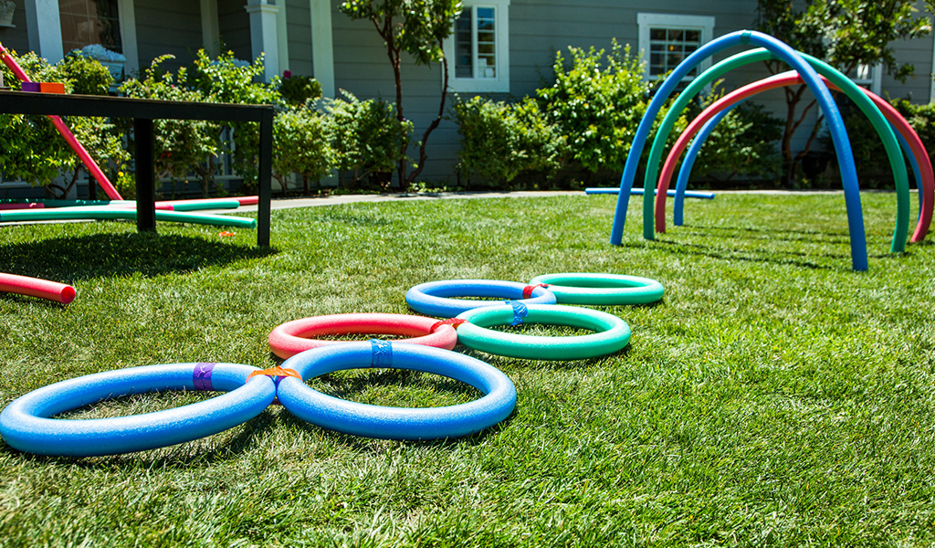 Pool Noodle Olympics