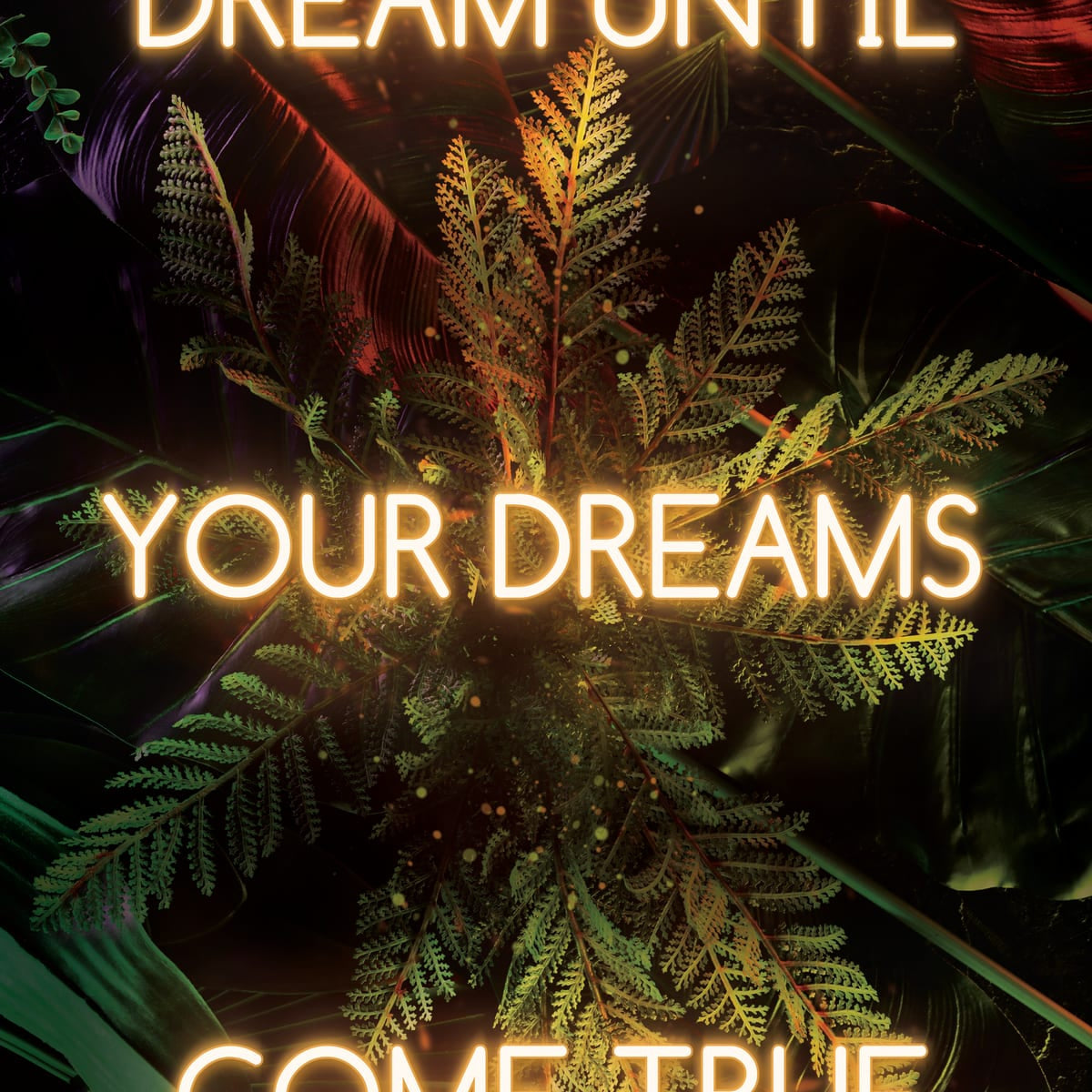 Dream Until Your Dreams Come True Wall Art Prints Framed Prints And Multi Panel Art