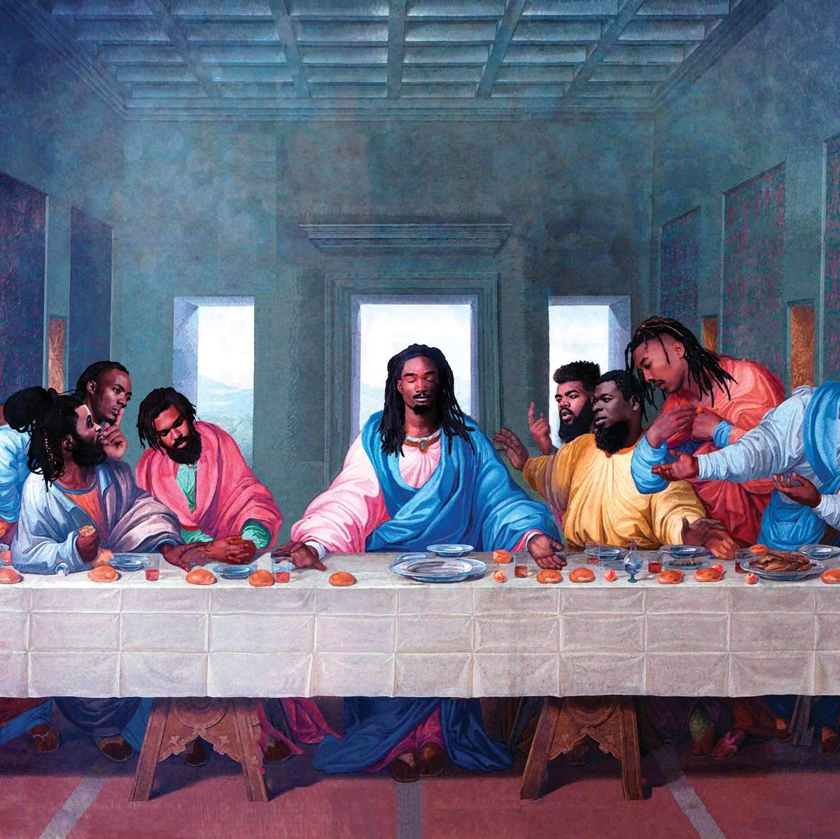African American Last Supper Wall Art | Painting