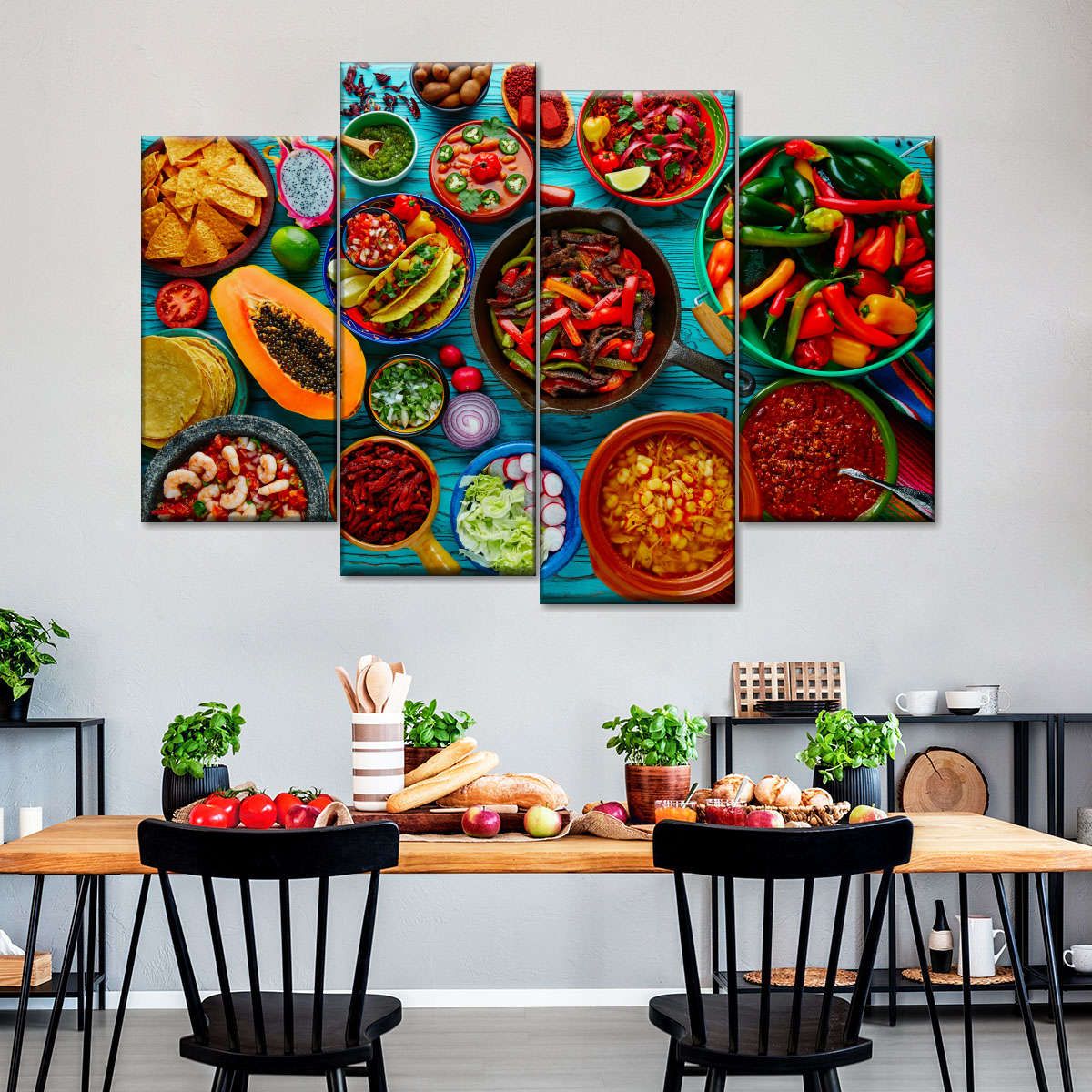 Mexican Food Mix Wall Art: Canvas Prints, Art Prints & Framed Canvas